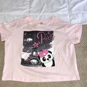 Electric Pink Panda Graphic Short Sleeve Tee